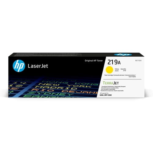 HP 219A Yellow Original LaserJet Toner Cartridge