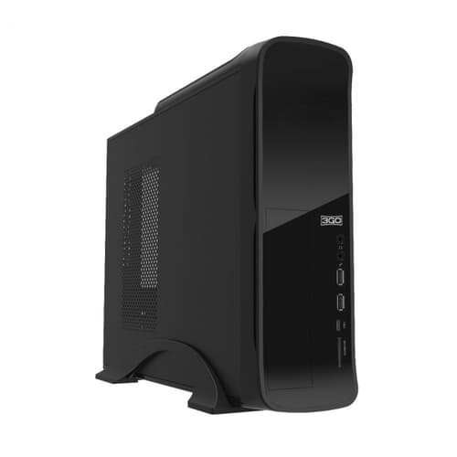 3Go YARI - Caja sobremesa MATX - Slim - 2 x USB 3.0 - SFX 500W