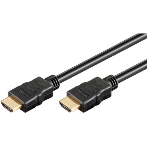 Cable series 2.0 High Speed HDMI - with Ethernet, 7,5m, Black - HDMI male type A - HDMI male type A
