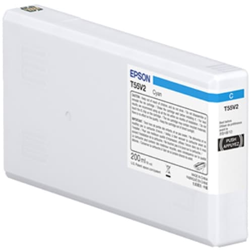 EPSON T55W2 CYAN INK CARTRIDGE