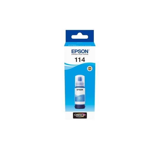EPSON Botella Cyan 70 ml Ecotank ET-8500 / ET-8550 - 114