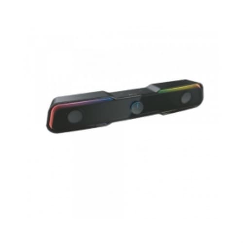 3Go Droxio NESSYE - Barra de sonido 2.0 - RGB - Bluetooth - USB - 10W RMS - 150Hz-20KHz