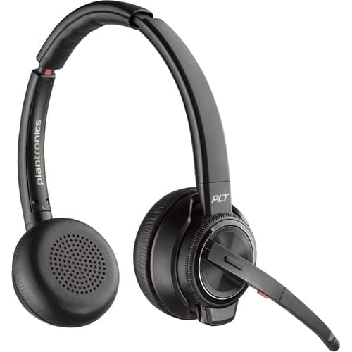POLY 8220 UC Auriculares Inalámbrico Diadema Oficina/Centro de llamadas Negro