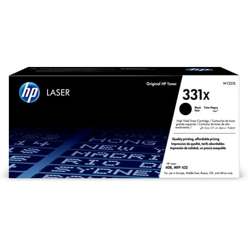 HP Laser 408dn, MFP 432fdn Toner Negro Alta nº331X