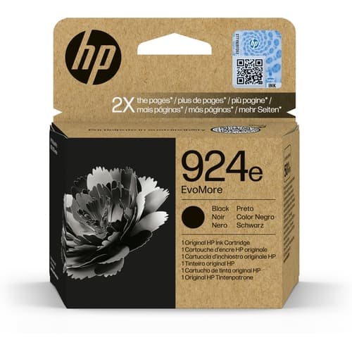HP 924e Cartucho Negro OfficeJet Pro 8120, 8130 series