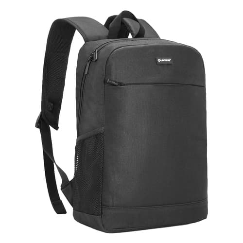 Unykach Urban MO156 - Mochila para Portatil - Hasta 15.6" - Compartimento Principal Acolchado - Bolsillo Frontal y Lateral - Correas Ajustables y Acolchadas - Color Negro