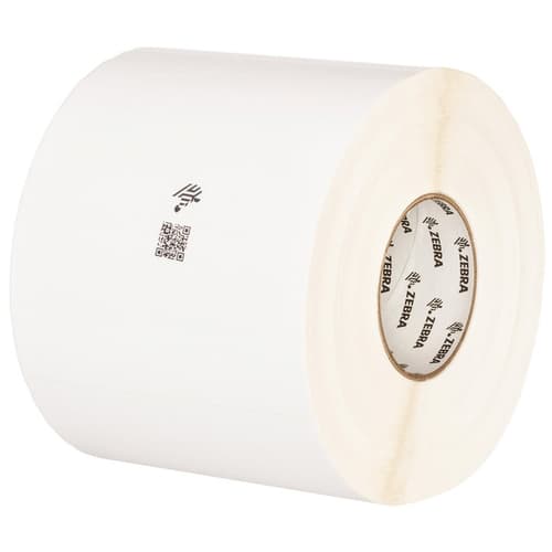 (4) Rollos etiquetas ZEBRA PolyPro 3000T Gloss core25mm 102x51mm 4x1.520et (requiere ribbon)