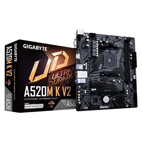 Gigabyte Placa Base A520M K V2 mATX AM4
