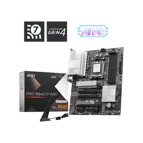MSI Placa Base PRO B840-P WIFI ATX AM5