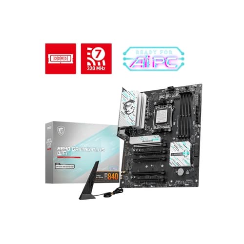 MSI Placa Base B840 GAMING PLUS WIFI ATX AM5