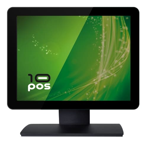 Pantalla 10POS TFT Táctil Flat Capacitiva 15 USB Negro - VGA & HDMI - VESA 75 & 100