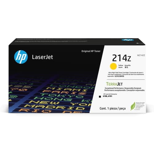HP W2142Z Amarillo Cartucho de Toner Original - 214Z