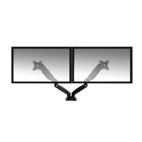 EWENT SOPORTE DE ESCRITORIO CON RESORTE DE GAS PARA 2 MONITORES  HASTA 34" CARGA M?XIMA 9KG. VESA