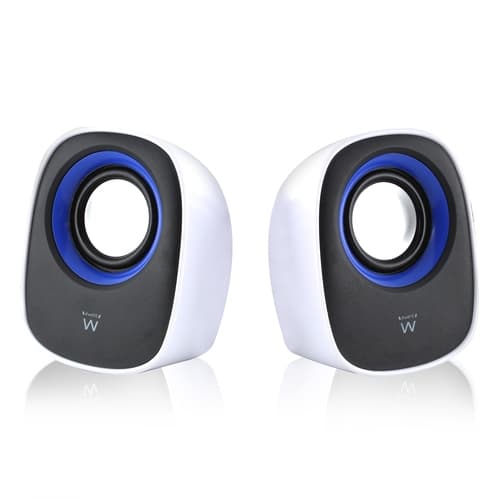 Ewent EW3513 altavoz De 1 v?a Negro, Azul, Blanco Al?mbrico 5 W