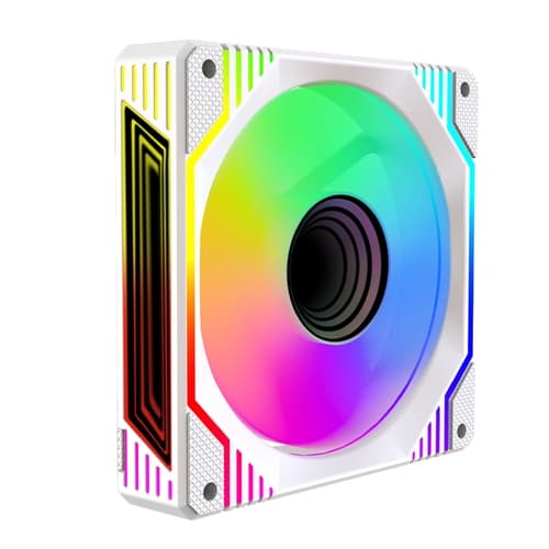 Keep Out Ventilador Caja XFC-120DRMW White 5V ARGB