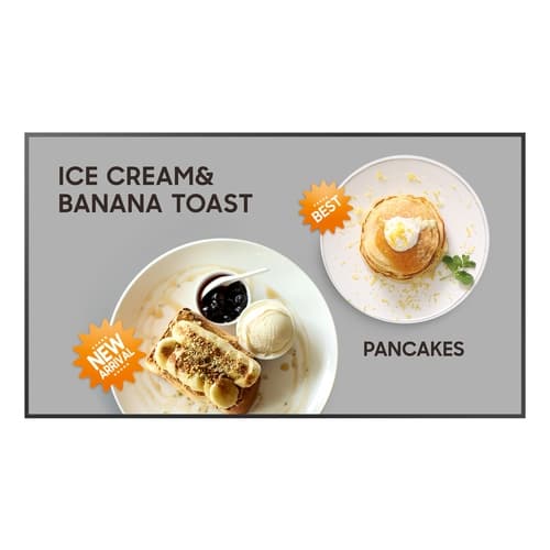 Samsung QM32C Pantalla plana para señalización digital 81,3 cm (32") LED Wifi 400 cd / m² Full HD Negro Tizen 24/7