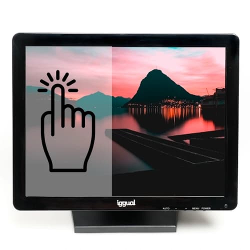 iggual Monitor LCD táctil MTL15C XGA 15 USB