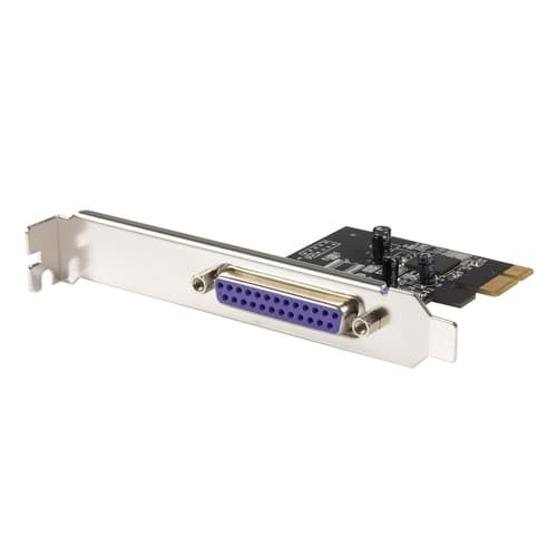 Startech.com PEX1P2 - 1 puerto paralelo - PCIe - DB25 - SPP/ECP - Formato completo / low profile - Chapa perfil bajo incluída