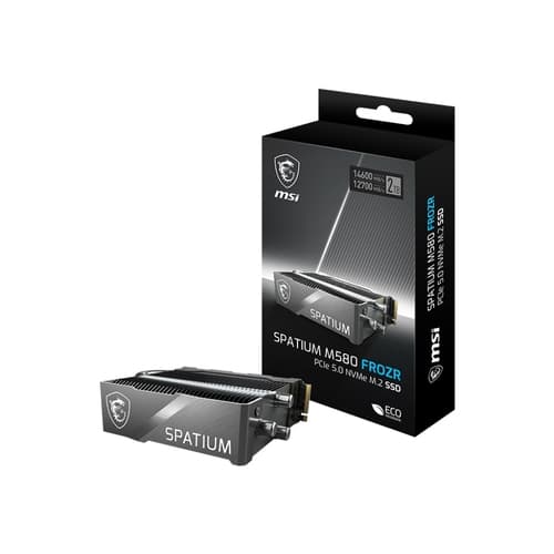 MSI SPATIUM M580 FROZR 2TB 14.600MB/s NVMe PCIe 5.0 M.2 Gen5 NAND 3D
