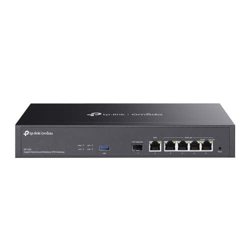 ROUTER VPN TP-LINK ER7406 1P GIGA SFP 5P GIGA USB 3.0 GESTION CENTRALIZADA OMADA BALANCEO DE CARGA