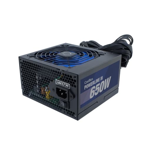 COOLBOX FUENTE ALIM. ATX POWERLINE3 650W 85%EFI