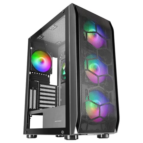 MARS GAMING Torre MC-KX E-ATX XL  5X 12CM BLACK