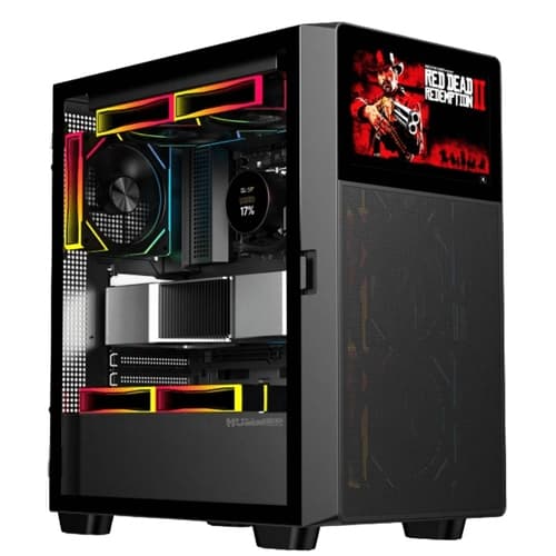 Nox Semitorre HUMMER BIOS pantalla LCD8Perso.