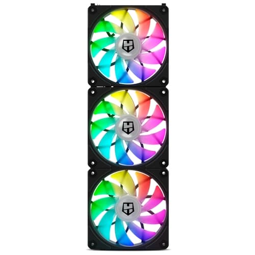 NOX HUMMER EASYLINK | ARGB FANS KIT NEGROS