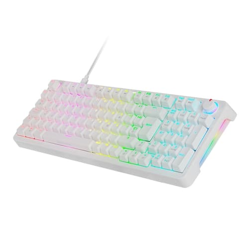 Mars Gaming Teclado MKPROWBES BlueSwitch RGB White