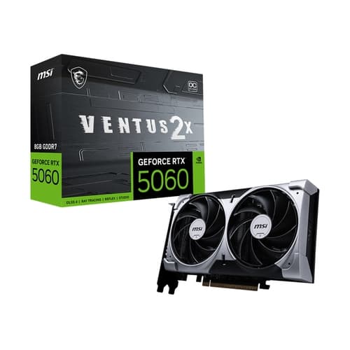 TARJETA GRAFICA MSI RTX 5060 8G VENTUS 2X OC