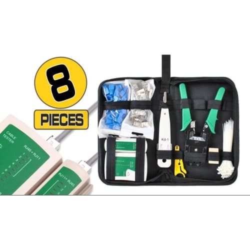 Estuche herramientas Network 8 pcs