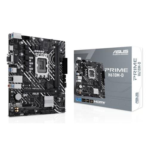 ASUS Placa Base PRIME H610M-D DDR5  mATX 1700