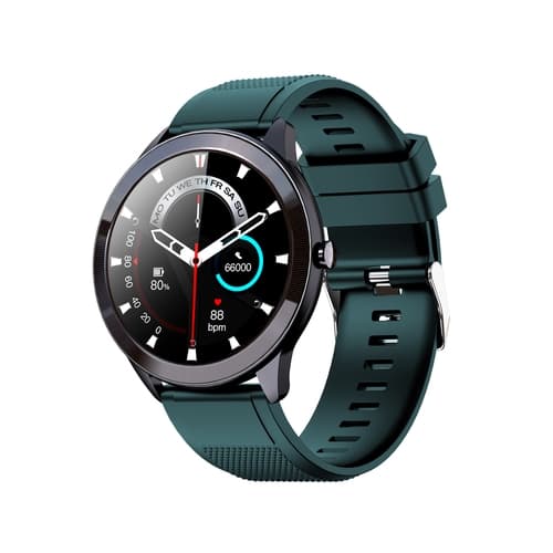 SMARTWATCH LEOTEC 1,28" MULTISPORT WAVE VERDE PANTALLA REDONDA