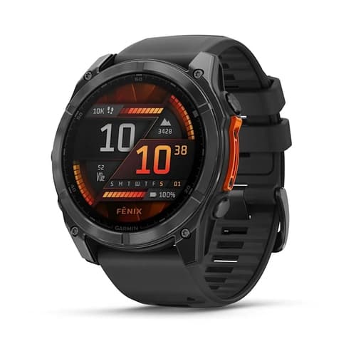 SMARTWATCH GARMIN FENIX 8 AMOLED 51MM ACERO NEGRO