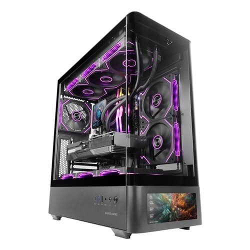 MARS GAMING Caja ATX Pantalla IPS 7,2