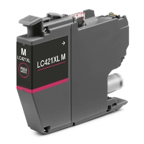 Brother cartucho compatible LC421XLM magenta DCP-J1050DW/J1140DW - MFC-J1010DW