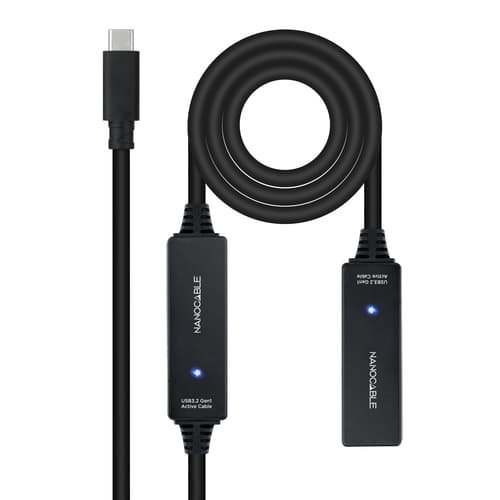 CABLE USB 3.2 PROL C/AMPLIFICADOR TIPO C/M-C/H 10M