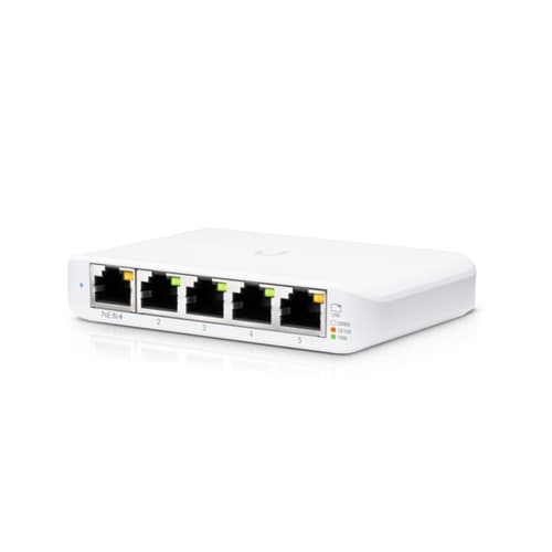 Ubiquiti USW-FLEX-MINI - Switch gestionable - 5 puertos - Gigabit - Alimentable USB-C - PoE
