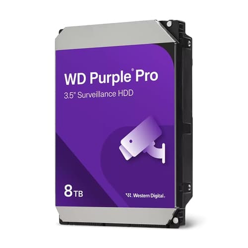 Western Digital Purple Pro - 8TB - 7200 RPM - 3.5" - SATA