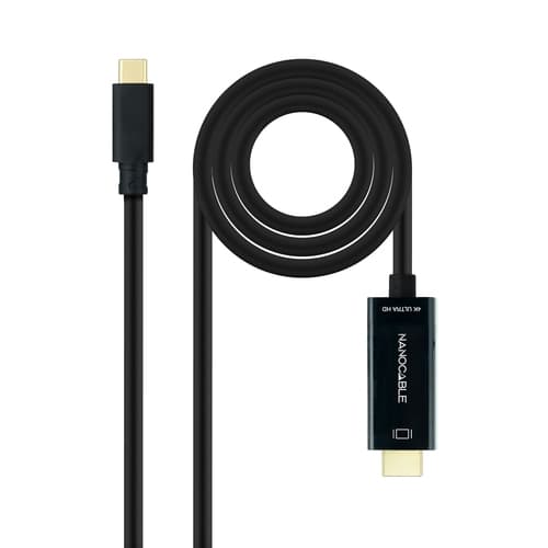 CABLE CONVERSOR USB-C/M A HDMI/M, 4K@60HZ 5 M