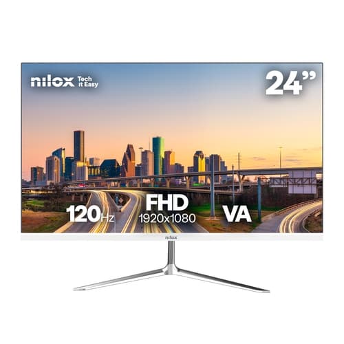 NILOX NXM24FHD1201W Monitor 24 120Hz HDMI VGA bco