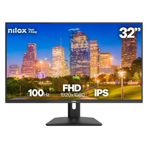 NILOX NXM32FHD1001 Monitor 32 IPS 100HZ HDMI VGA