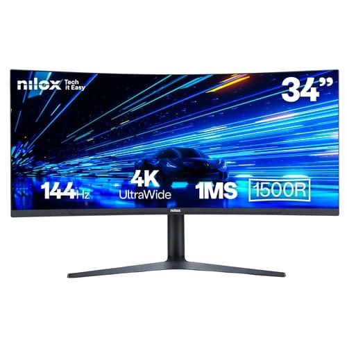 NILOX NXM344KD11 Monitor 34 QHD 144hz 2HDMI 2DP