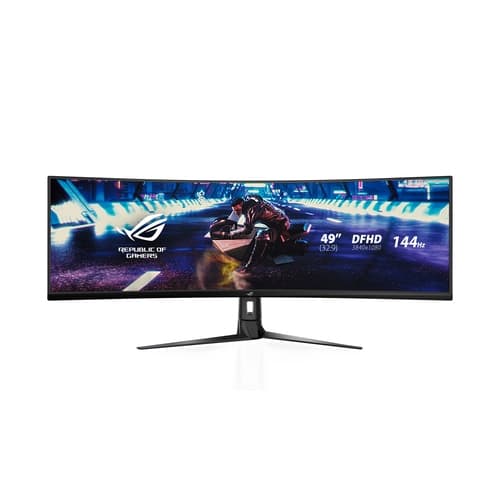 MONITOR 49" CURVO DP HDMI USB ASUS XG49VQ GAMING 3840X1080 144Hz REGULABLE EN ALTURA