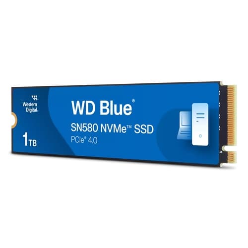 WD Blue SN580 Disco Duro Solido SSD 1TB M2 PCI Express 4.0 NVMe