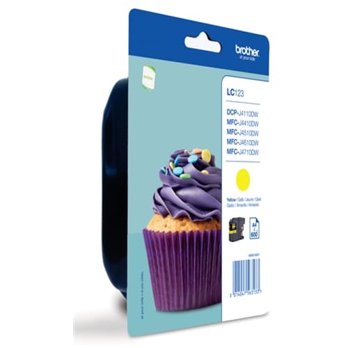 BROTHER CARTUCHO AMARILLO 600 PÁGINAS BLISTER SIN ALARMA MFC/J4510DW/J4410DW DCP-/J4110DW