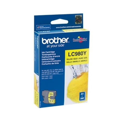 BROTHER CARTUCHO AMARILLO 300 PAG. DCP-/145/165C/195C/365/375CW MFC-/255CW/295CN/290C