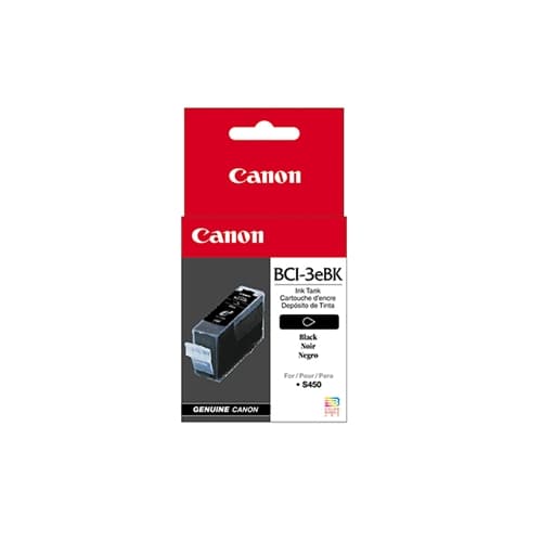 CANON CARTUCHO NEGRO BCI3EBK MULTIPASS/C100 IP/3000/4000/4000R/5000 BCJ/3000/6000/6100/6200/6500 S/400/450/500/520/520X/530D/600/630/750/4500/6300/700 MP/780/750/700 MPC/700 PHOTO/730 PHOTO/400/600F