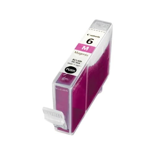 CANON CARTUCHO MAGENTA BCI6M 13ML S-/800/820/820D/830D/900/9000 I-/560/865/905D/950/965/990/6500/9100/9950 IP-/3000/4000/5000/6000D/8500 MP-/780/750