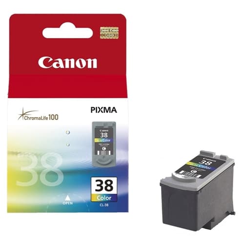 CANON CARTUCHO COLOR CL38 IP-/1800/1900/2500/2600 MP-/210/220/190